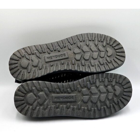 Hey Dude Women's Gray Denny Chevron Blue Lightweight Ankle Boots Size 11 2866 - Picture 6 of 16